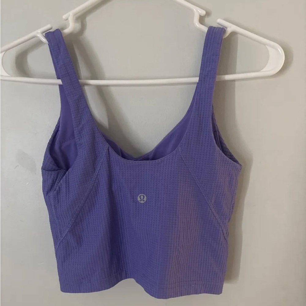Purple lululemon align tank - Picture 2 of 4